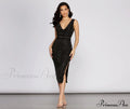 Florence Heat Stylish Stone Midi Dress