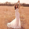 French Lace Mermaid Bridal Wedding Dress