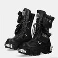 Fresh Punk Platform Gothic Lace Up Boot