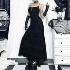Gathering Net Celebration Sling Maxi Dress