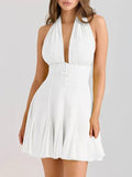 Gemma Lace Patchwork Mini Dress