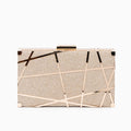 Geometric Pattern Clutch
