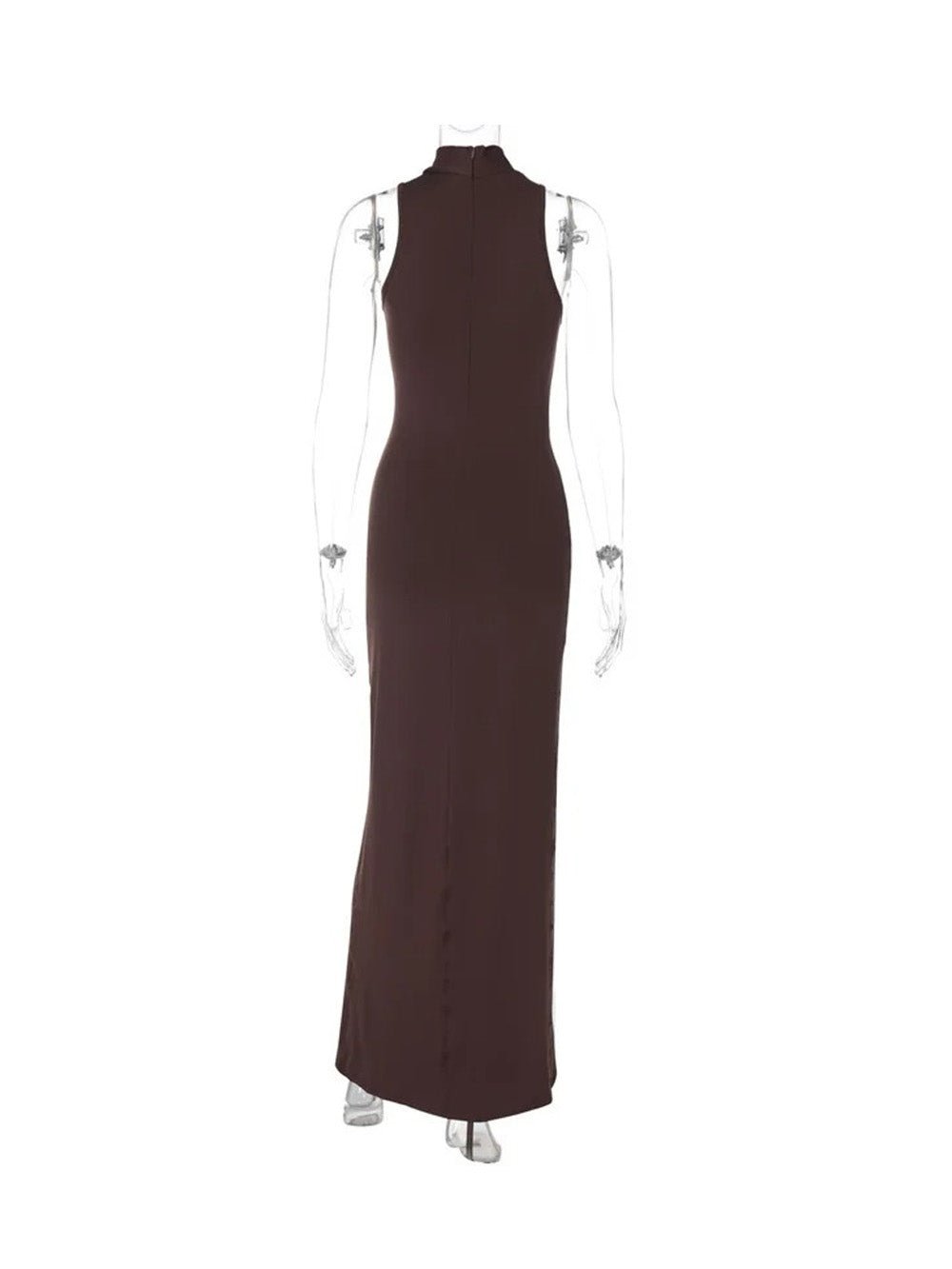 Gianna Halter Slit Maxi Dress