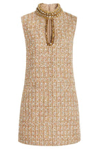 Petra Exclusive Mini Tweed Dress with Gill Embellishment Elevated Occasion Wear