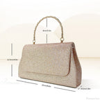 Glitter Sequin Evening Clutch Purses Crossbody Bag