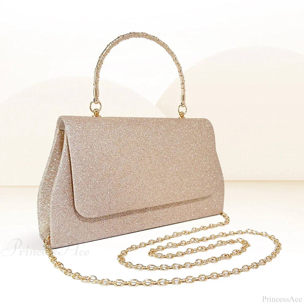 Glitter Sequin Evening Clutch Purses Crossbody Bag
