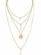Celestial Starburst Layered Necklace