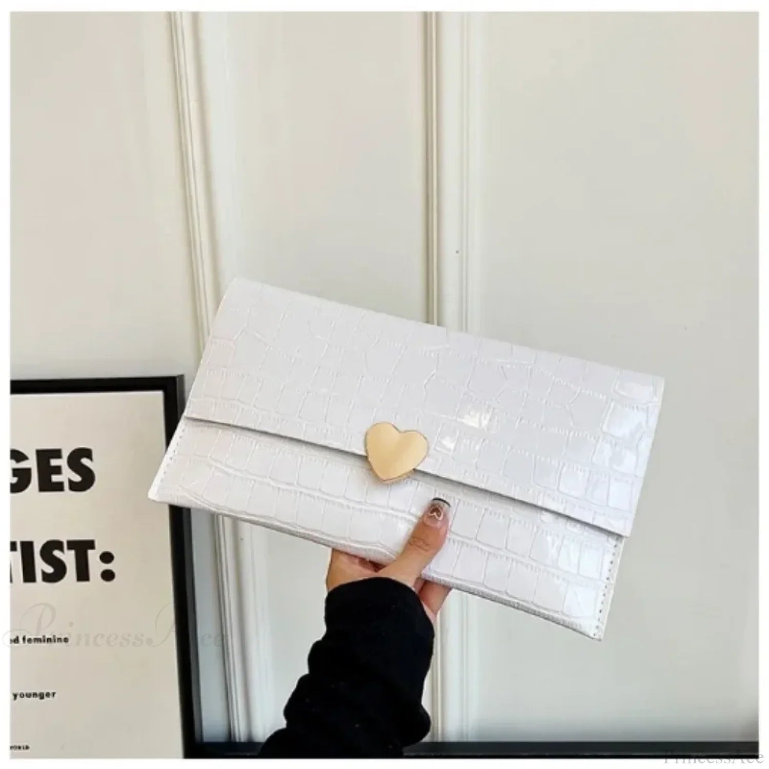Golden Evening Banquet Clutch Wristlet