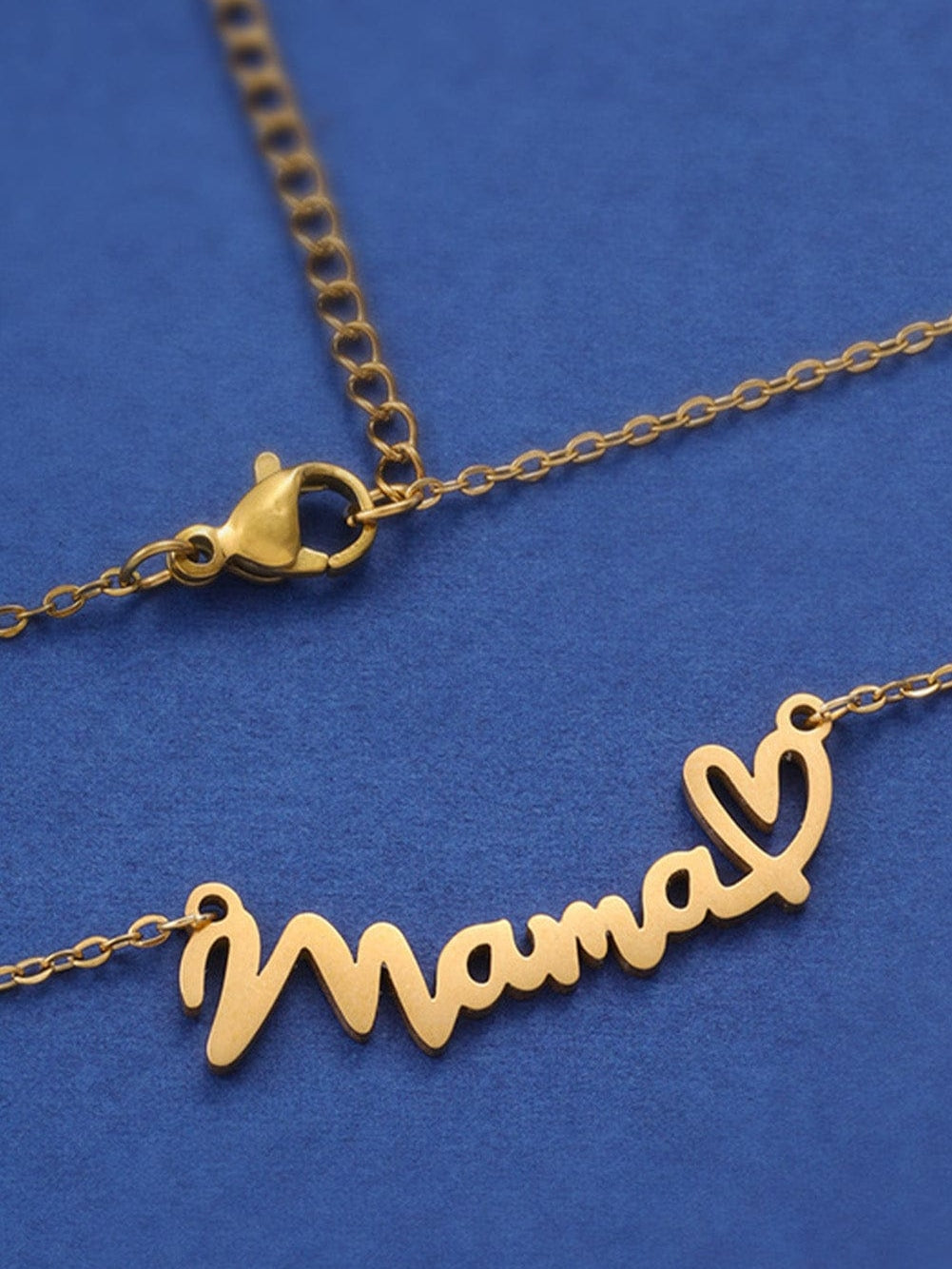 Heart Mama Pendant Necklace with Chain