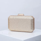 Golden Yellow Luxury PU Clutch Wristlet