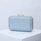 Golden Yellow Luxury PU Clutch Wristlet