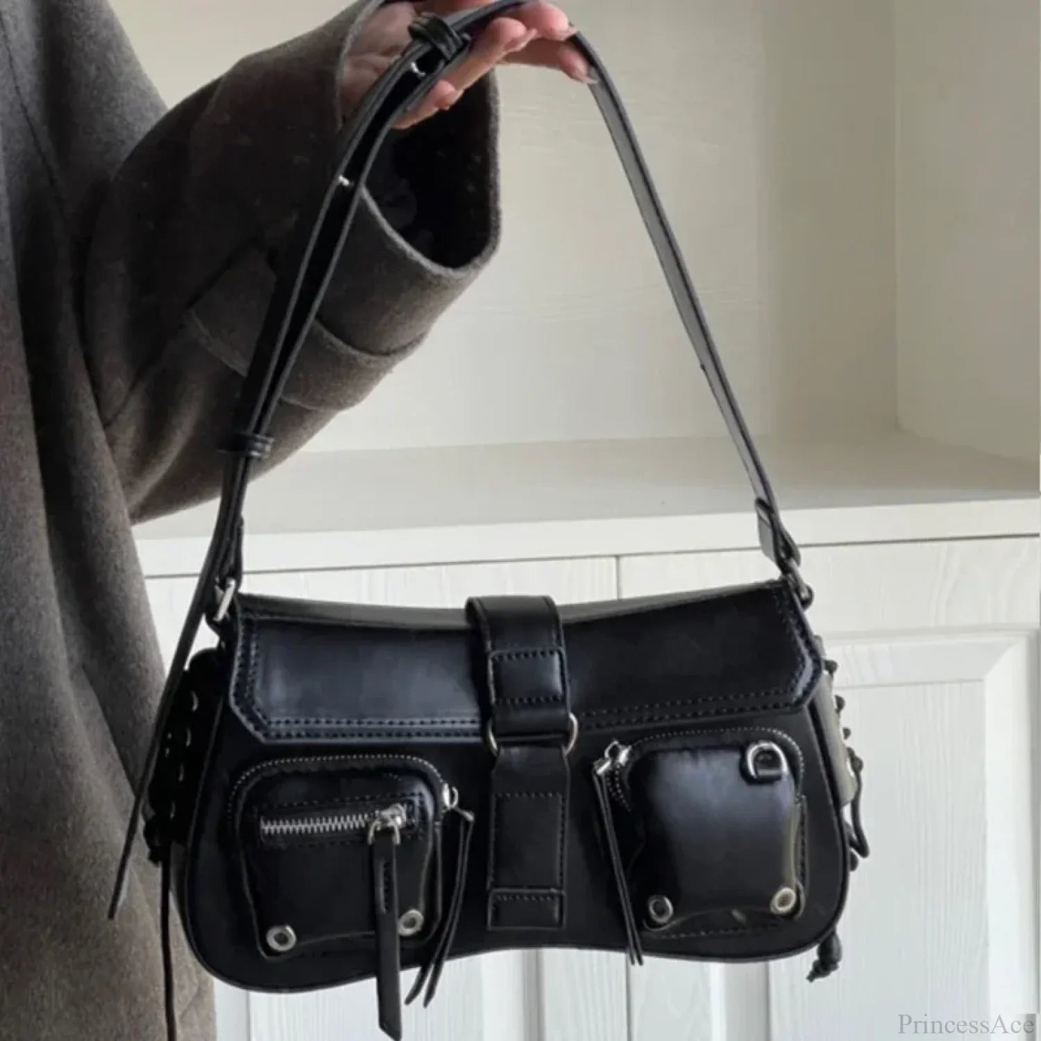 Gothic Star Handbag Retro Shoulder Bag