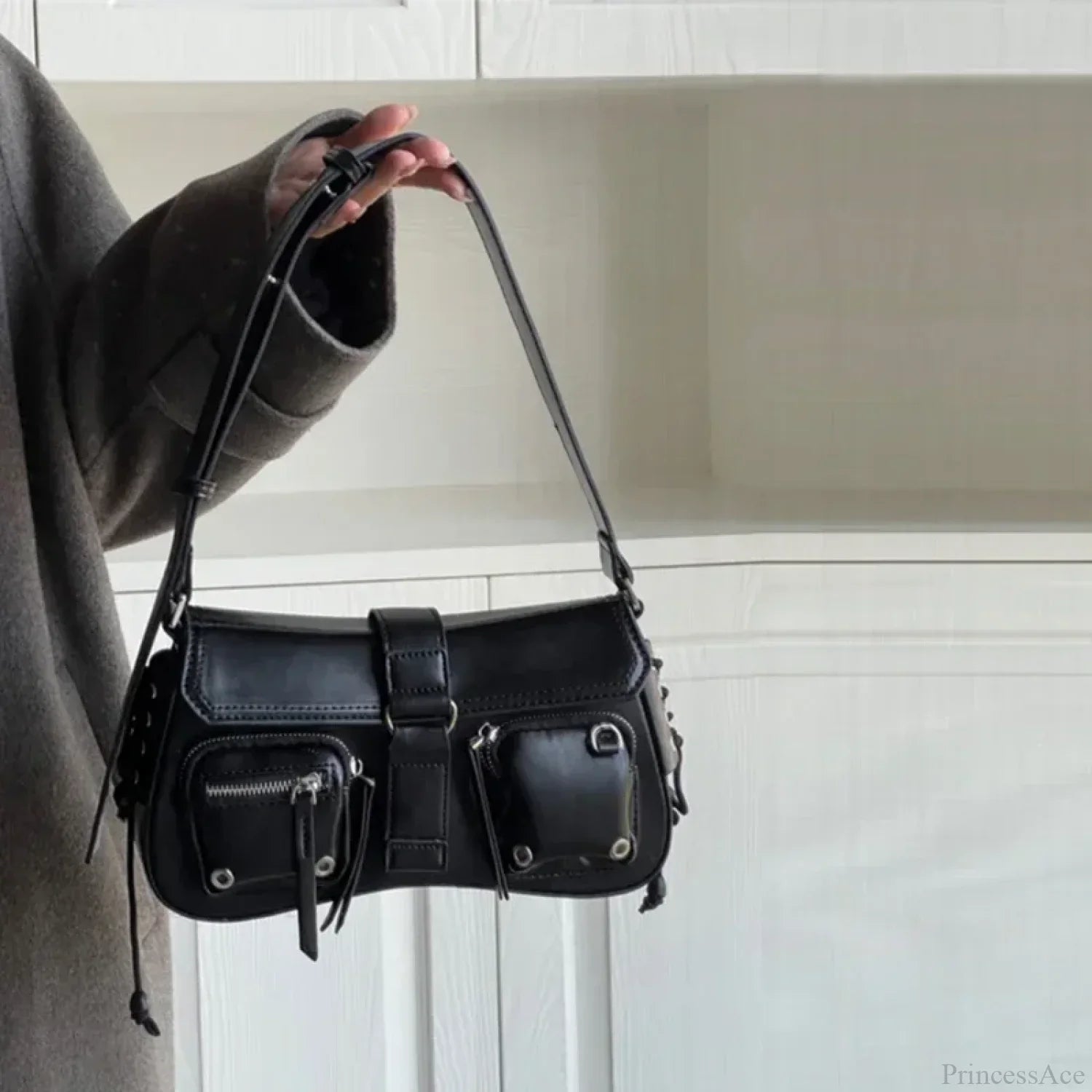Gothic Star Handbag Retro Shoulder Bag