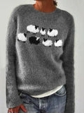 | Retro sweater, fall, warm