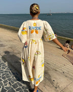| Greek Pattern Dress