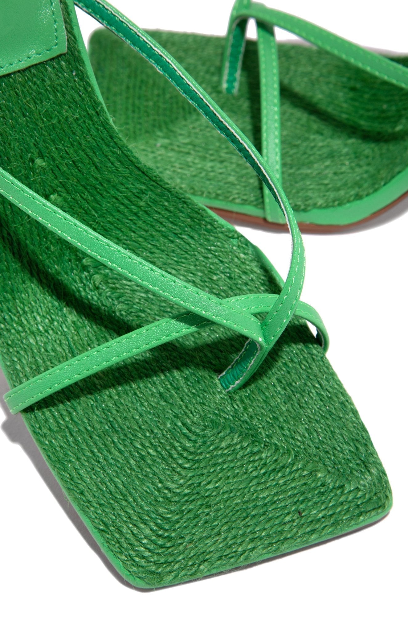 Green Catrina Heels