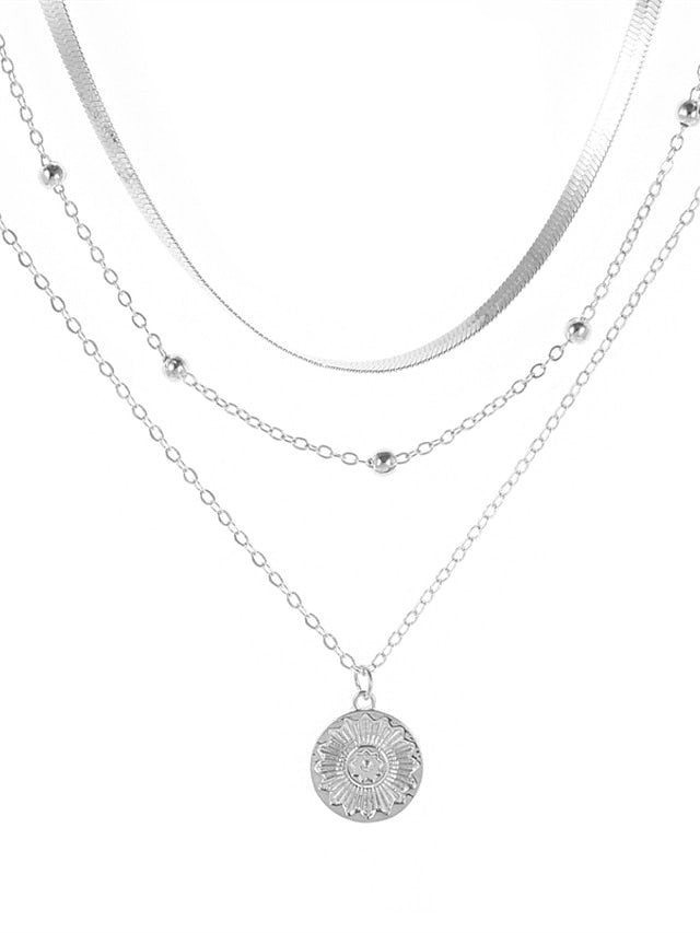 Womens Outdoor Flower Necklace Fashion