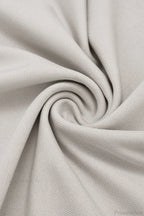 Knit Halter Neck Deep U-Neck Handkerchief Hem Tie Detail Mini Dress