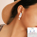 Handcrafted 3D Animated Polymer Clay Earring