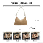 Handmade Braid Straw Beach Shoulder Bag