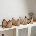 Handmade Braid Straw Beach Shoulder Bag