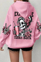 Harajuku Loose Fit Fleece Hoodie