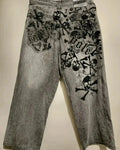 Harajuku Mysterious Baggy Denim Pant