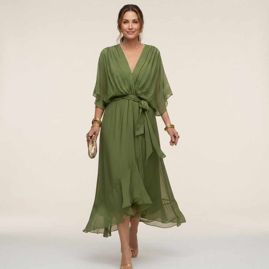 Celeste | V-Neck Dress
