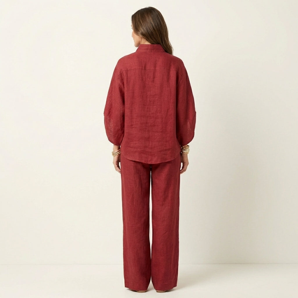 Sophie | Linen Two-Piece Set