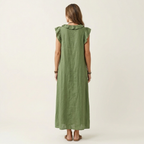 Elara | Ruffle Maxi Dress