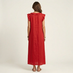 Elara | Ruffle Maxi Dress