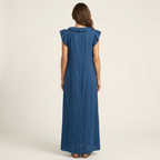 Elara | Ruffle Maxi Dress