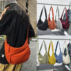High Capacity Nylon Crossbody Messenger