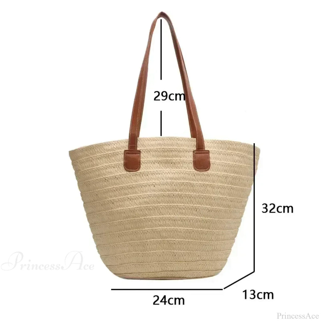 High-End Texture Commuter Shoulder Bag