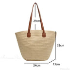 High-End Texture Commuter Shoulder Bag