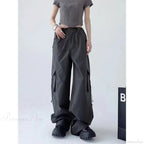 High Street Pleated Casual Pants