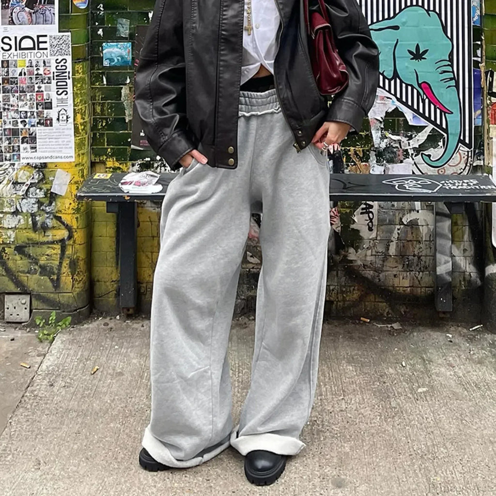 High Waisted Flowy Palazzo Pants