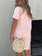 | Summer Washed Shirt Dress