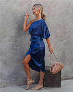 Gilda Premium Silk Dress Evening Wear Edit