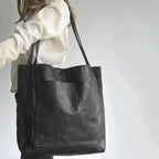 Elara | Classic Leather Tote