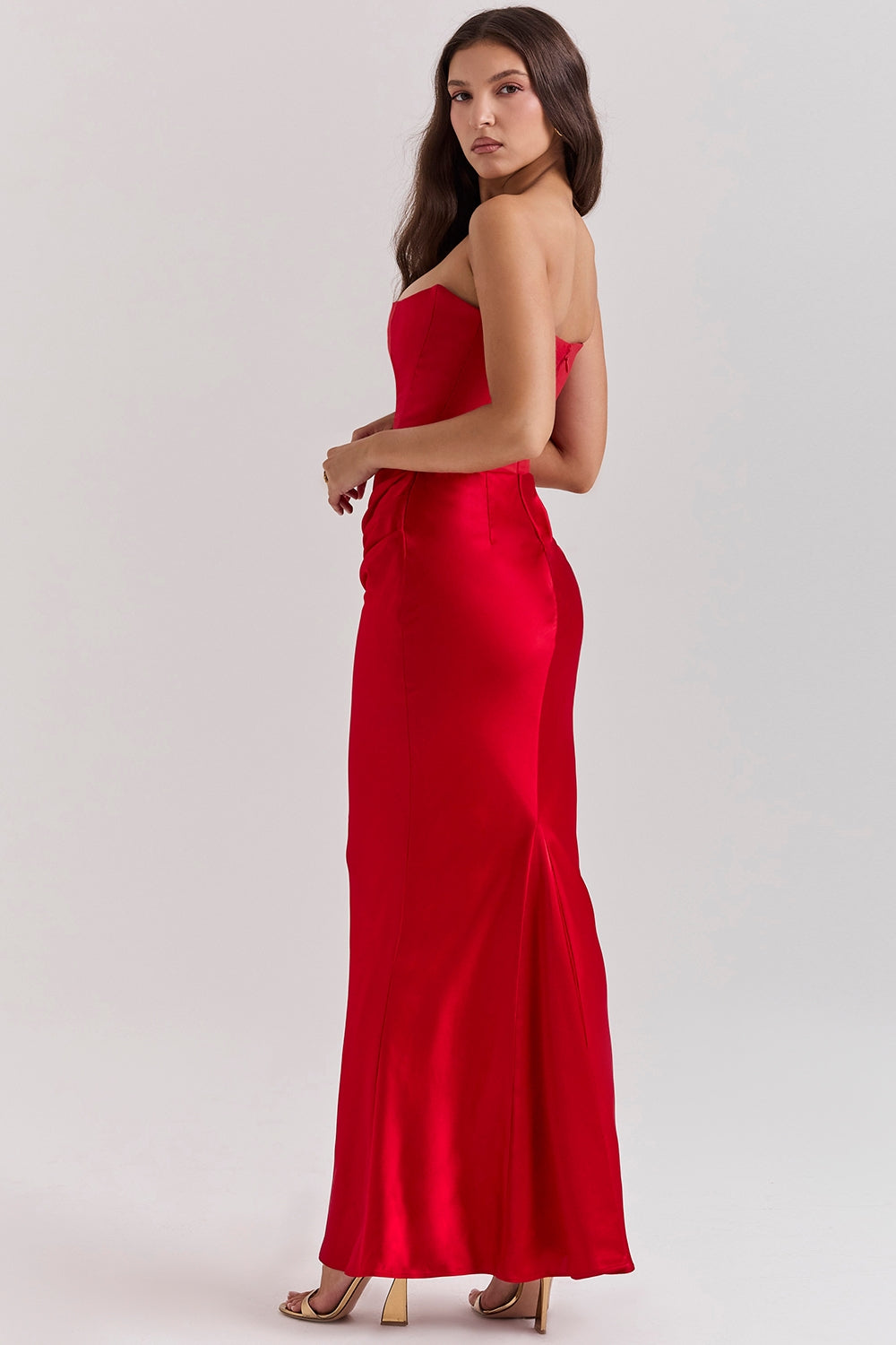 Rosario Aesthetic Luxury Maxi Dress Chic Silhouette Collection