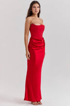 Rosario Aesthetic Luxury Maxi Dress Chic Silhouette Collection