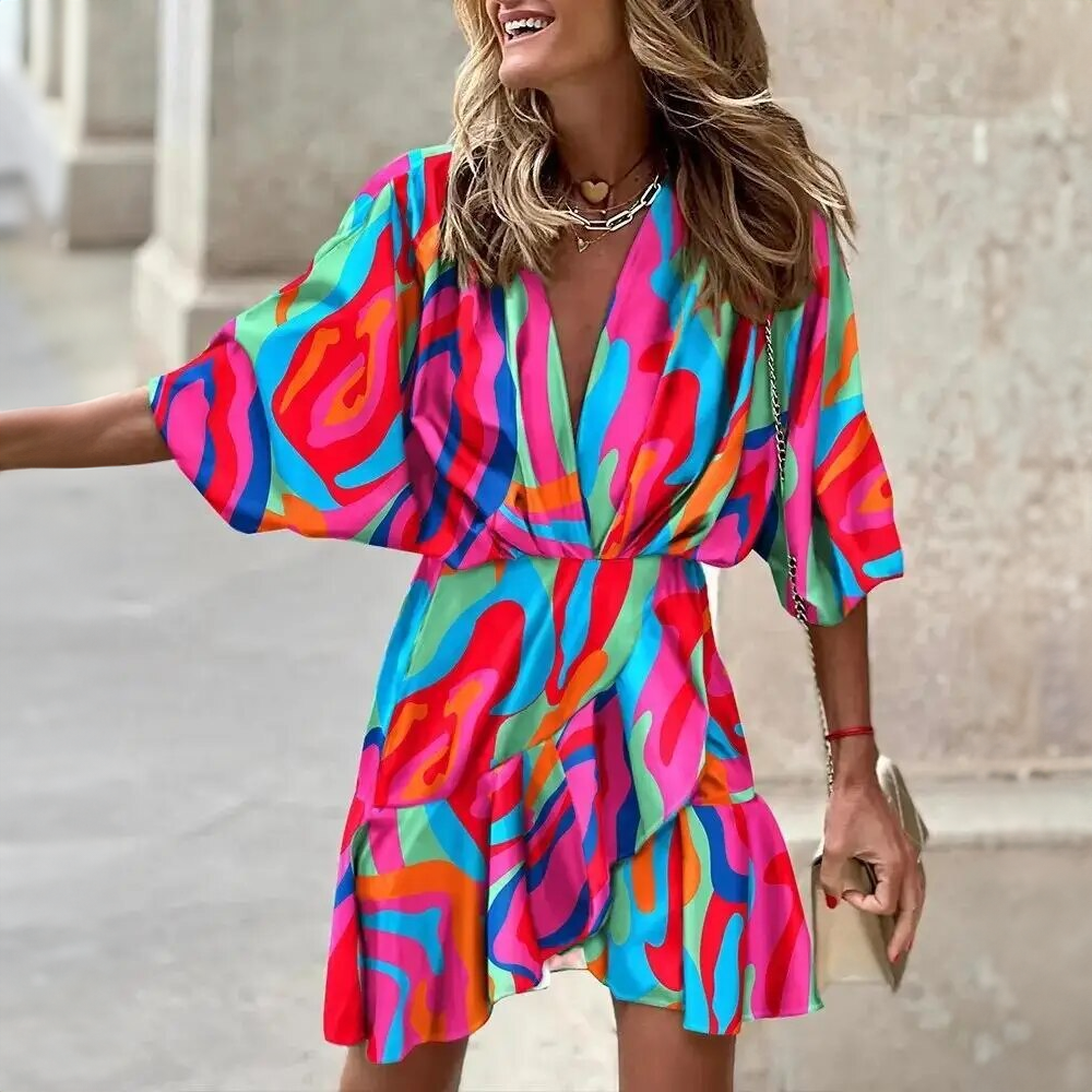 Liliana Minimalist Dress Elevated Occasion Wear