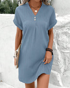 Kennedy Chic Summer Dress in Lightweight Fabric and Design Evening Wear Edit
