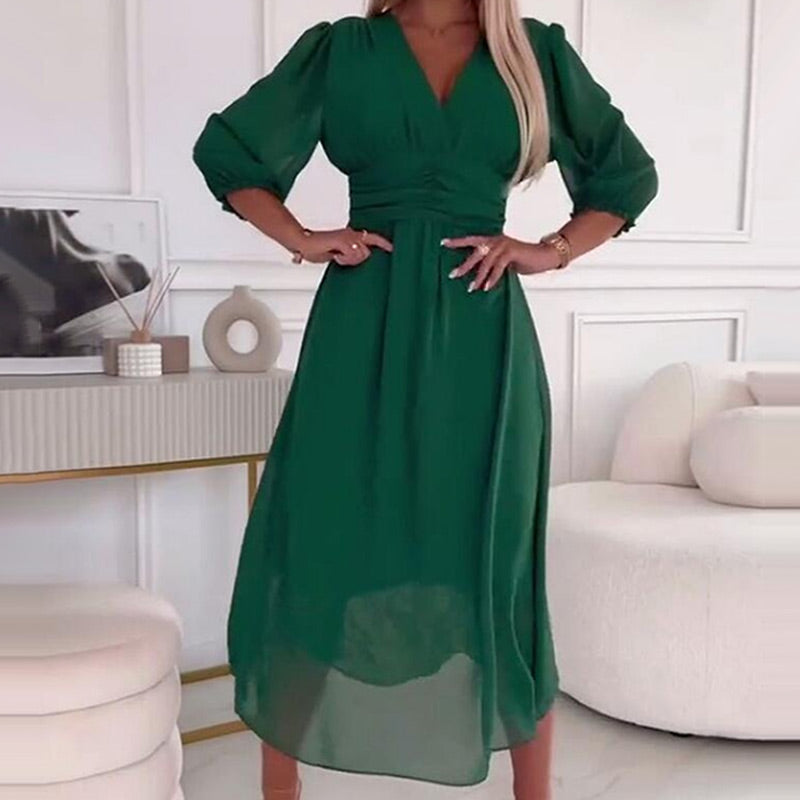Romina Boutique Light Chiffon Summer Dress Designer Edit