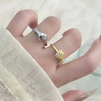 Imaginative Pair Handclasp Macabre Band