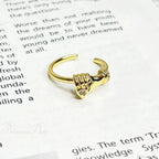 Imaginative Pair Handclasp Macabre Band