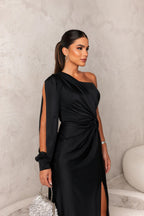 Rachel Timeless Satin Dress Designer Edit