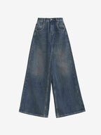 Classic Blue Wash Baggy Boyfriend Jeans