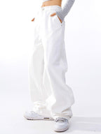 Basic Straight Leg Denim Jeans